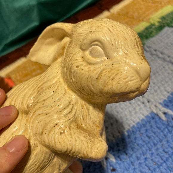 NLA PBM // Ceramic Vintage Bunny Rabbit Figure Decor - Picture 5 of 16